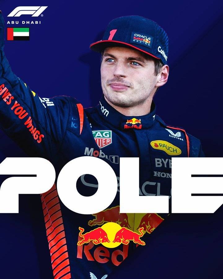 赛季最后一个杆位属于维斯塔潘,这是他今年第12杆-搜狐大视野-搜狐新