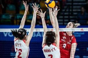 世界女排联赛:中国不敌波兰遇首场失利