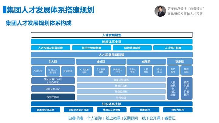 白睿2020年人才发展体系搭建十四五规划