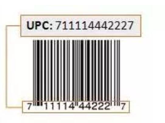 upc码是最早大规模应用的条码,由于其应用范围广泛,故又被称万用条码.
