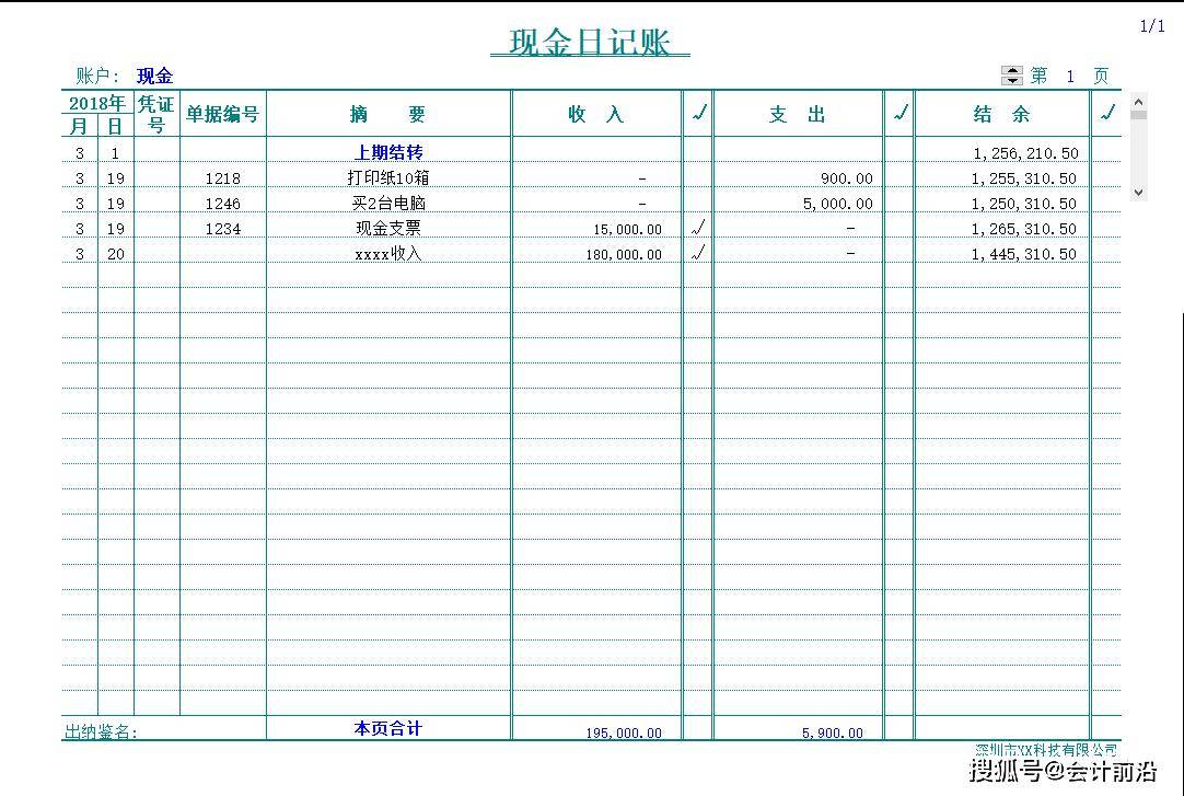 超級實用!19套excel出納管理表格系統,讓你的出納工作簡單高效