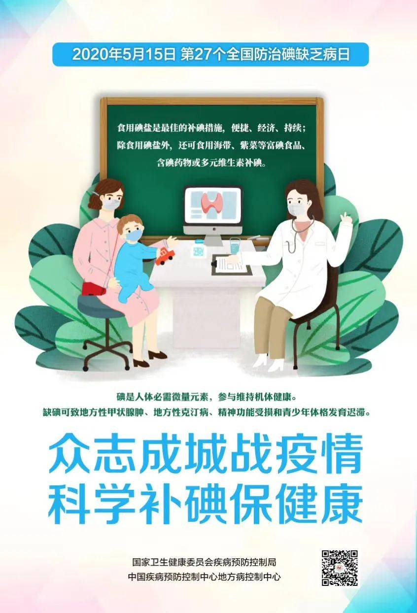 衡水市三院防治碘缺乏病日科学补碘保健康