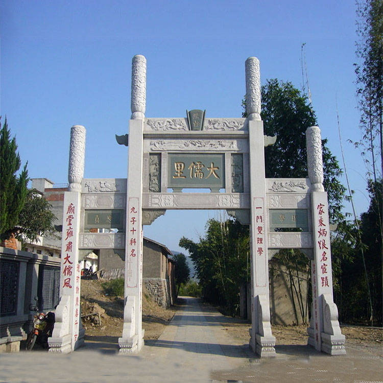 单门石牌坊的样式有几种