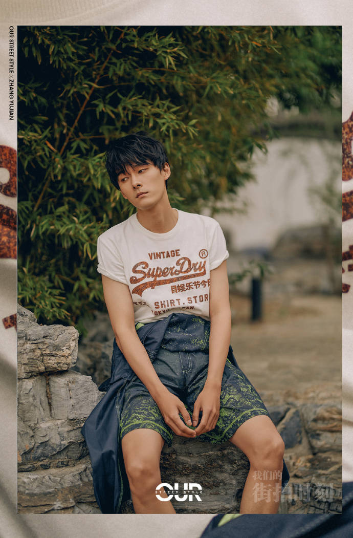 男士街拍 微风夏日主题 张雨剑的街拍look