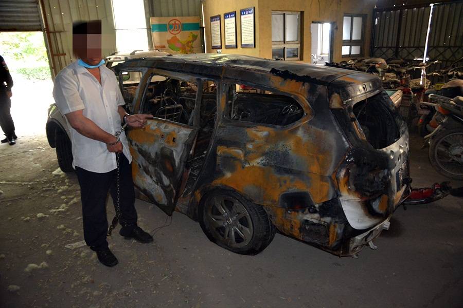 感情不合起杀心:运城一男子勒死女子后纵火焚烧了尸体和车辆