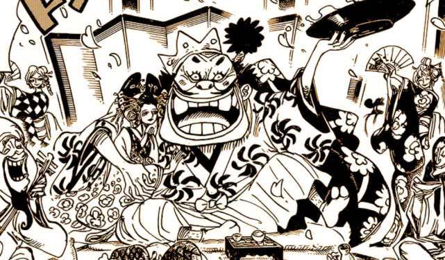 海贼王狂死郎斩杀小紫后生气的黑炭大蛇为何没有攻击狂死郎