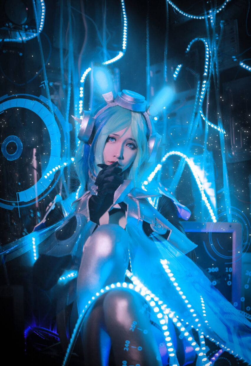 原创acg最靓cos第56期:未来次元机械少女,超飒小姐姐还原逐梦之音