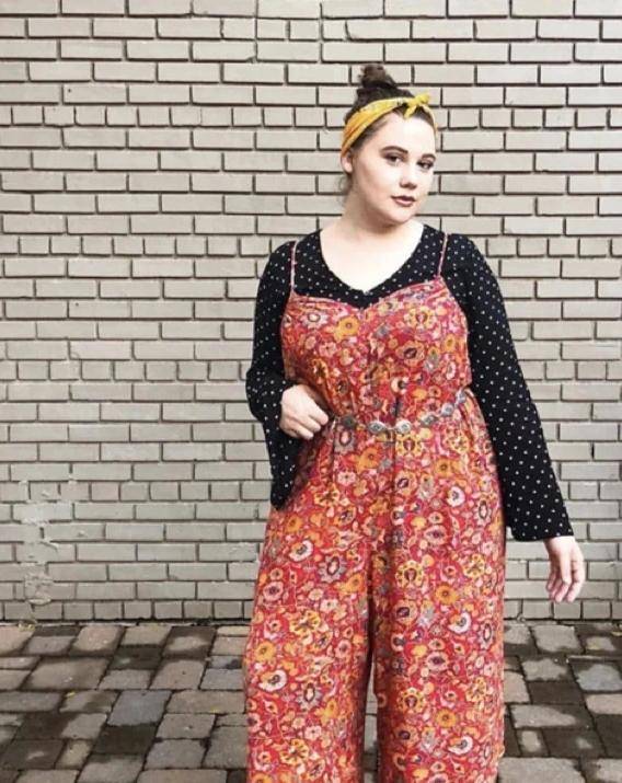 这位重量级矮胖博主打破矮胖星人穿啥都难看的魔咒时尚还显瘦