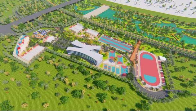 西安·阎良石川河极限运动中心建设稳步推进