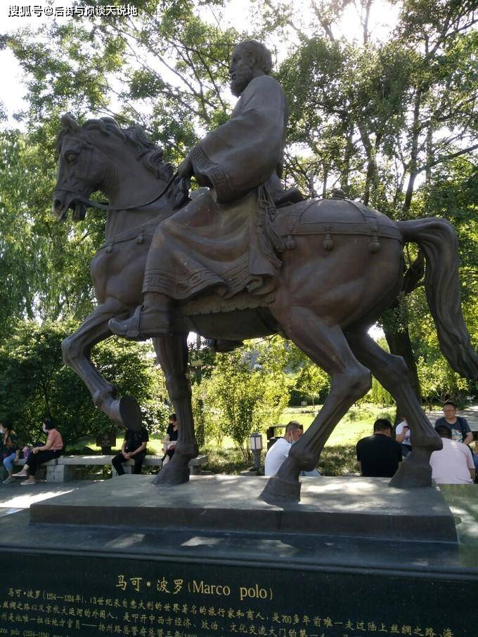 这是东关街的东门处,马可波罗居然是从 泰州 骑马在这里进的 扬州 城.