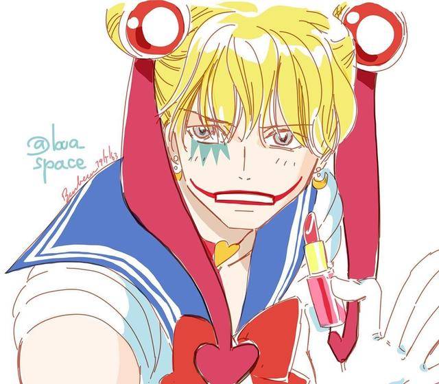 原创海贼王:当明哥变身美少女战士,柯拉松被带坏,罗殿好可爱