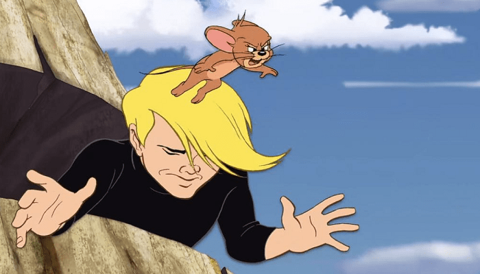 猫和老鼠:jerry对tom有多喜欢?看到掉下悬崖,义不容辞也跳下去