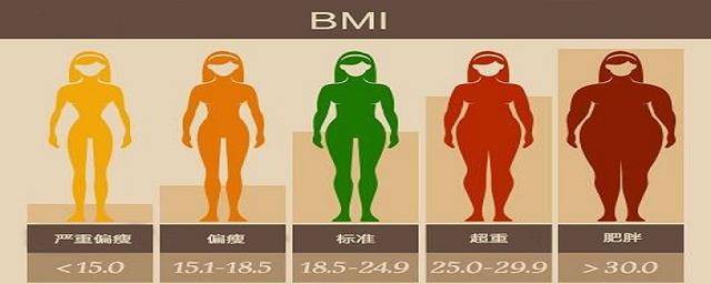 bmi计算公式（男女性bmi指数标准表） 
