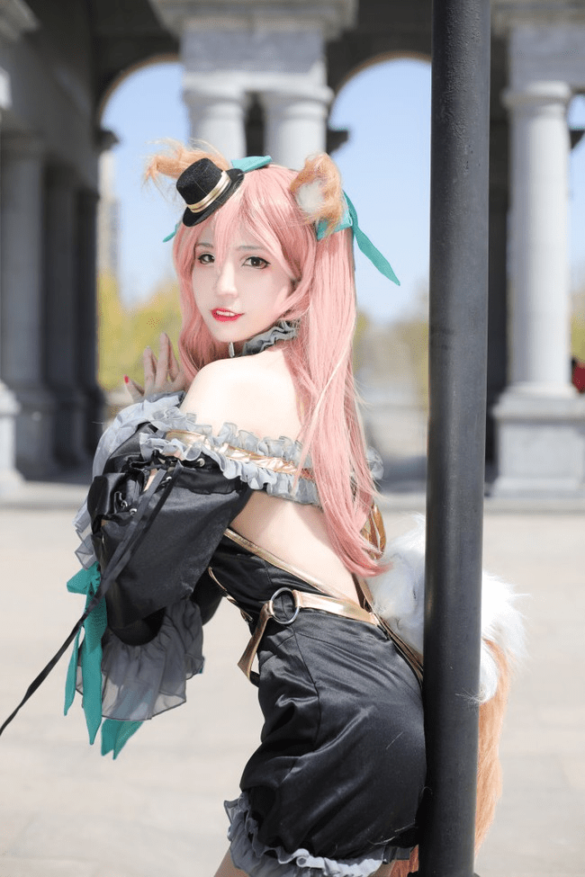 cos:fgo玉藻前漆黑魔术师