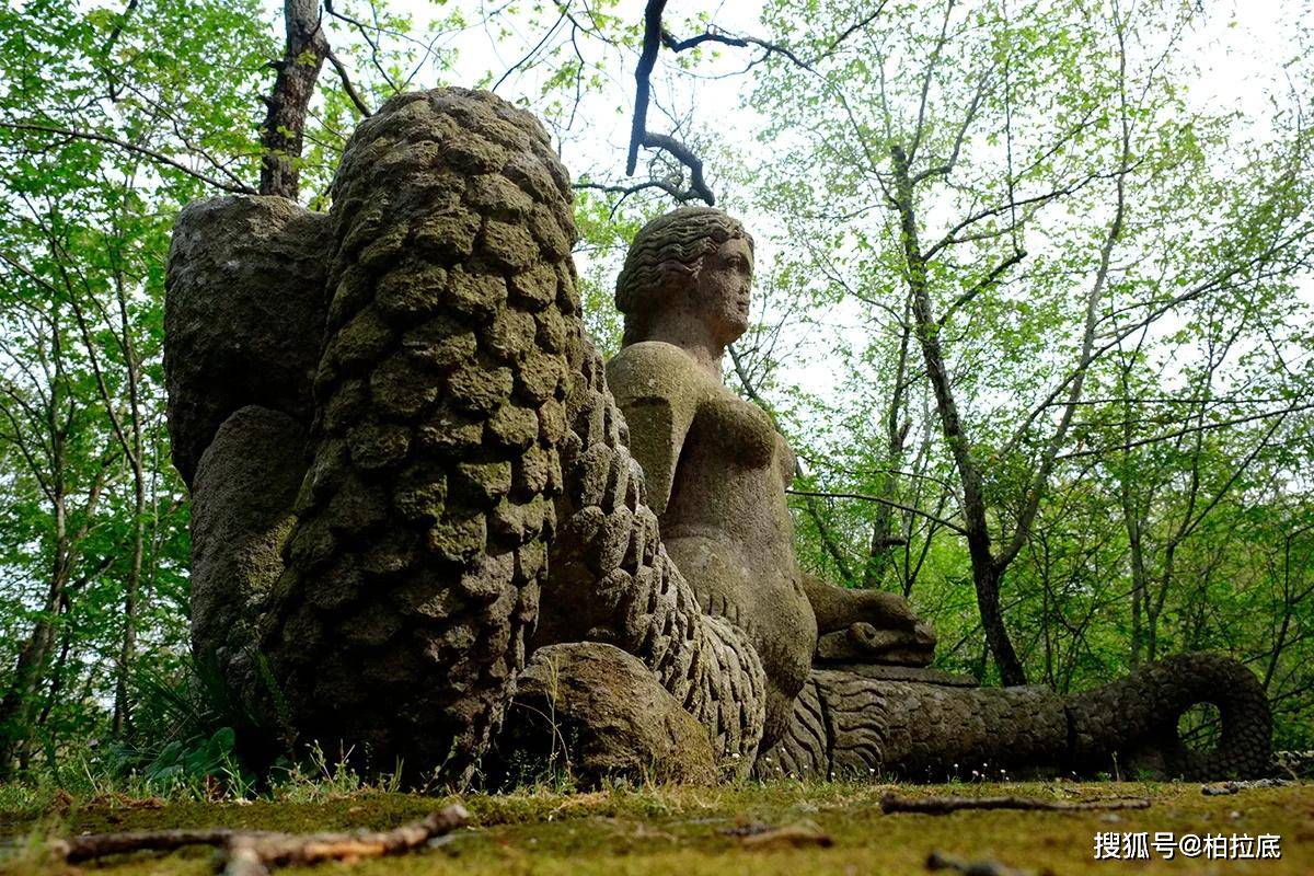 意大利怪物公园,难得一见的奇异景象