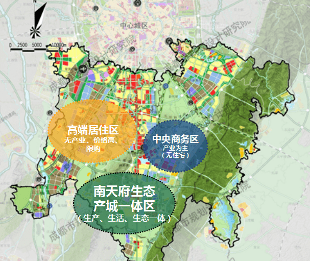 天府新区三期规划图图片