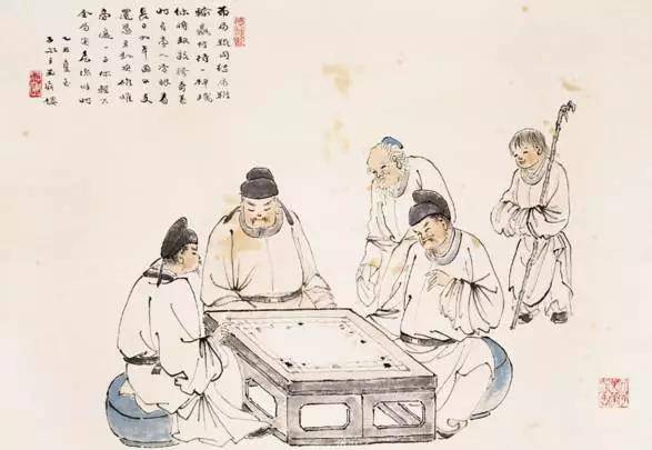 长知识丨围棋的别名与等级_棋待诏