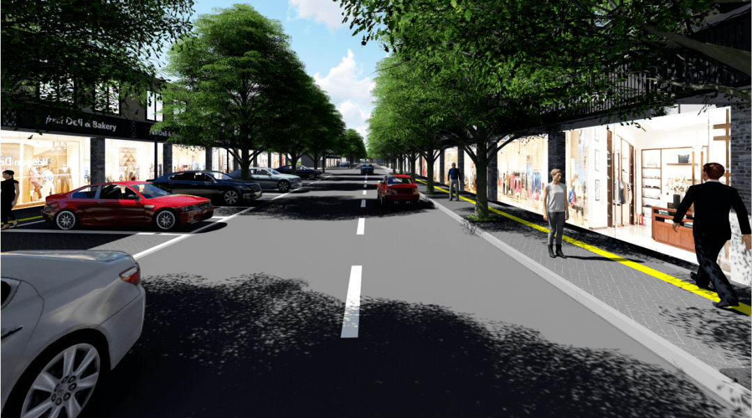 人车分流,亮化提升,统一划分车位……深村大道即将迎来"大变身",颜值