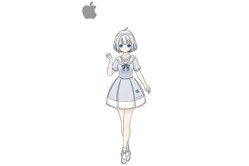 手机品牌萌娘化:苹果也会穿洛丽塔,华为的旗袍装太有中国味!