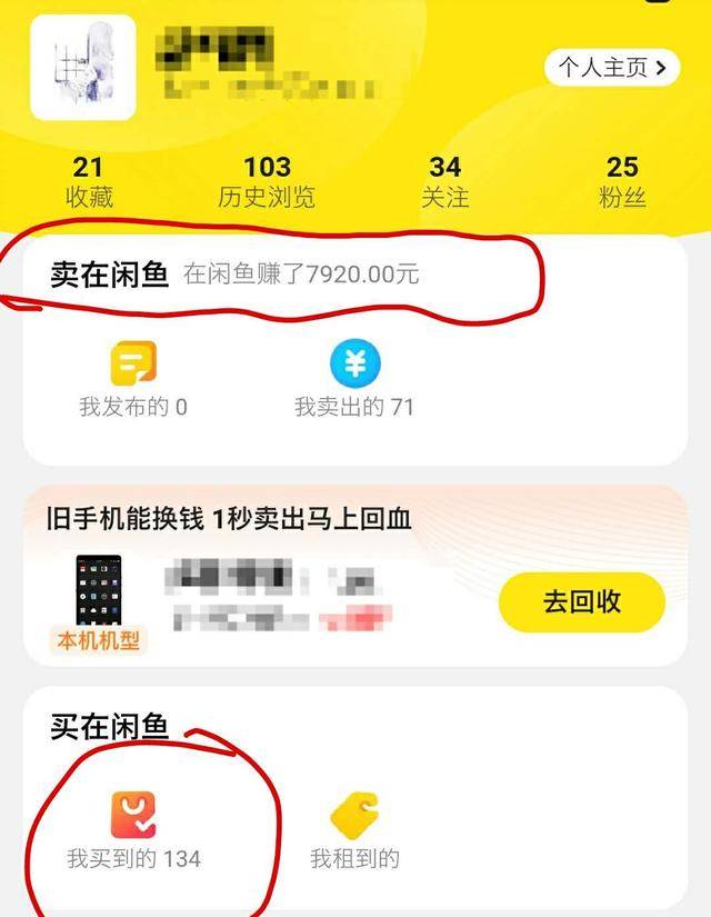 闲鱼东西卖了钱在哪