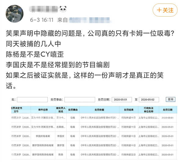 曾经的脱口秀大王如今吸毒被拘卡姆的境遇池子早有透露