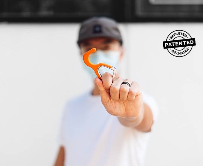 hookey专利抗菌硅防接触工具