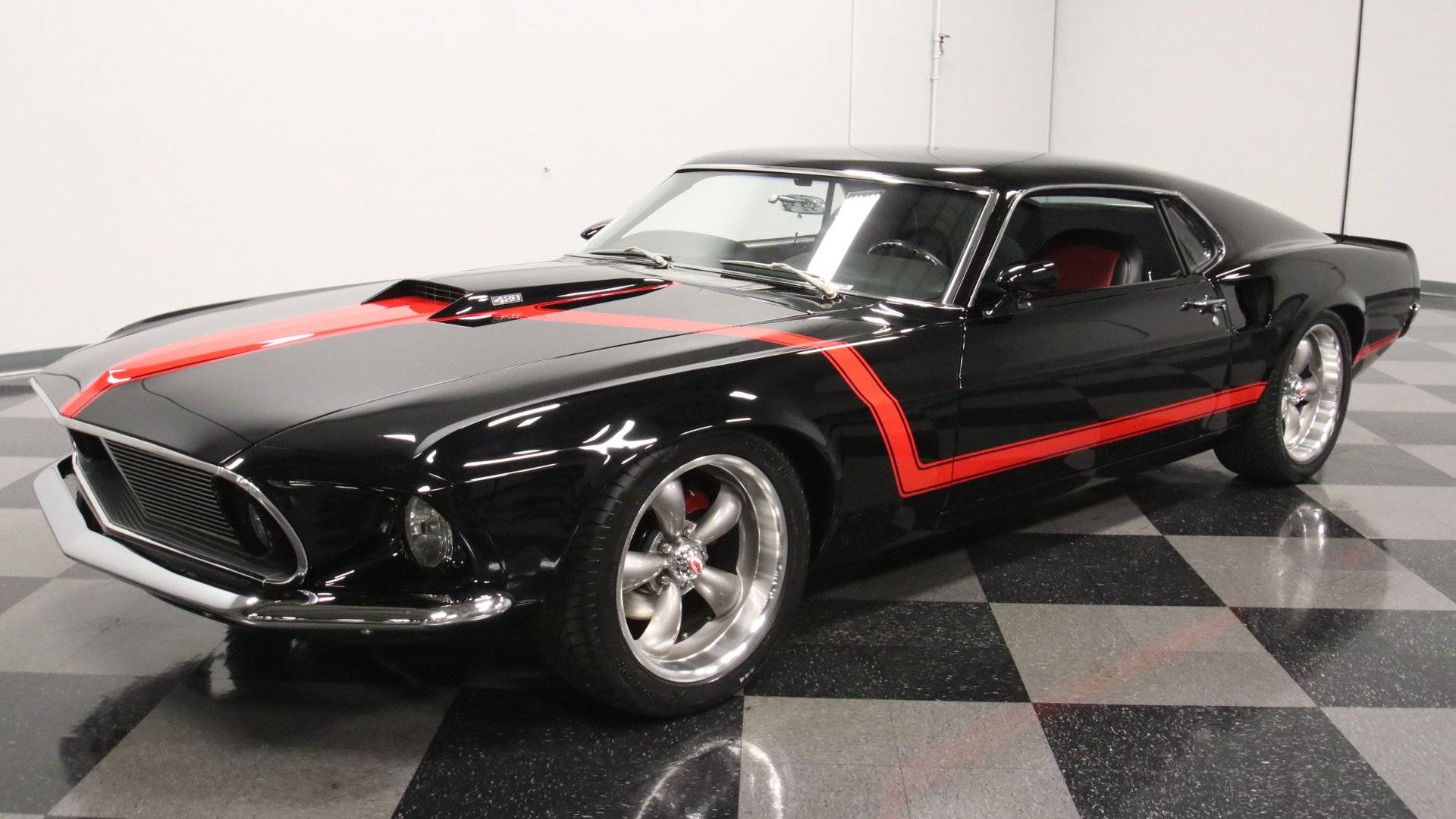 代表汽车历史的1969款福特mustang fastback!