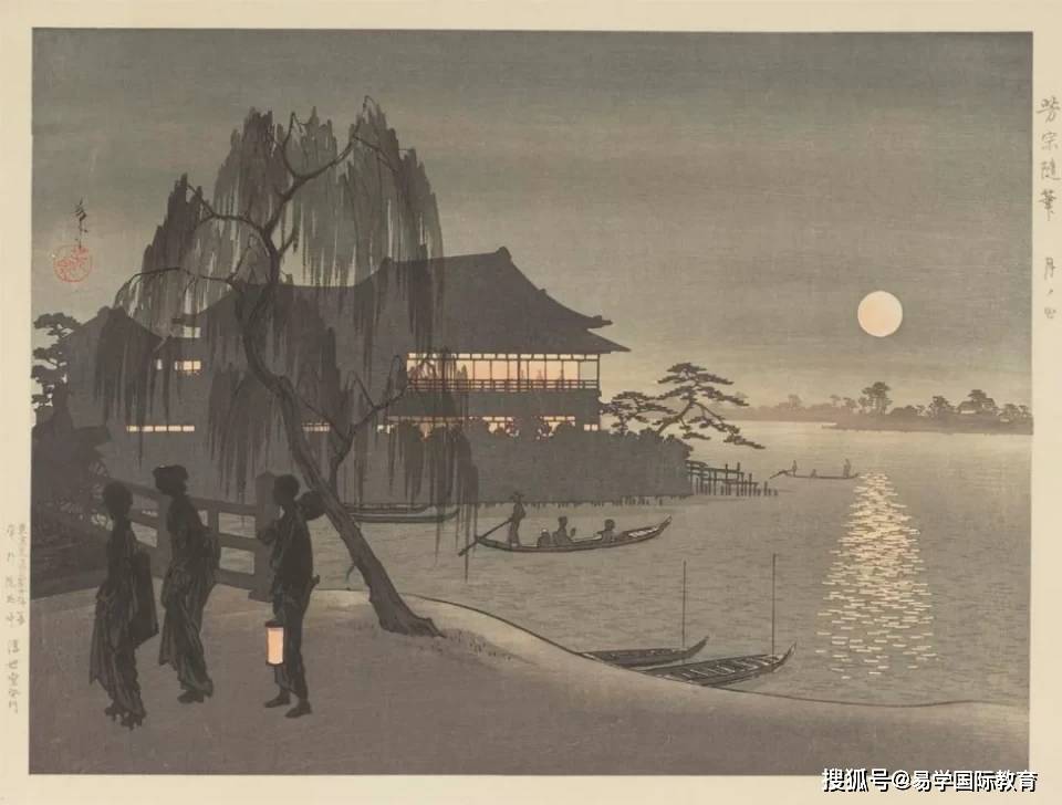西安日语培训 | 日本绘画大师笔下浮世绘世界,历史感和浪漫并存!