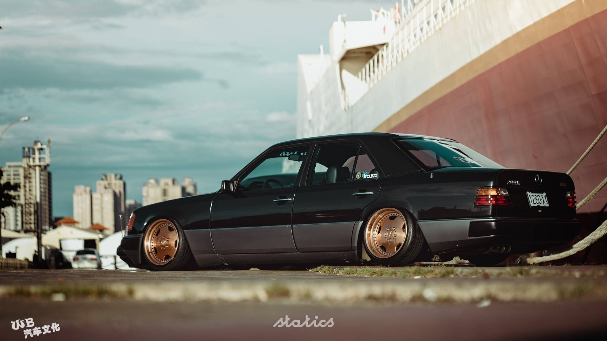 93年旧头,电喷 - 奔驰w124改装