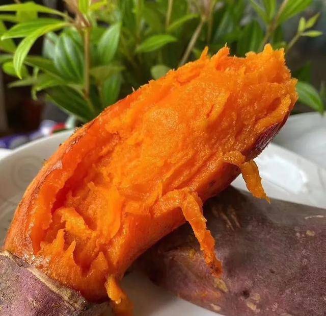 辰颐物语:西瓜红蜜薯无丝无筋软糯香甜,童年妈妈的味道_红薯