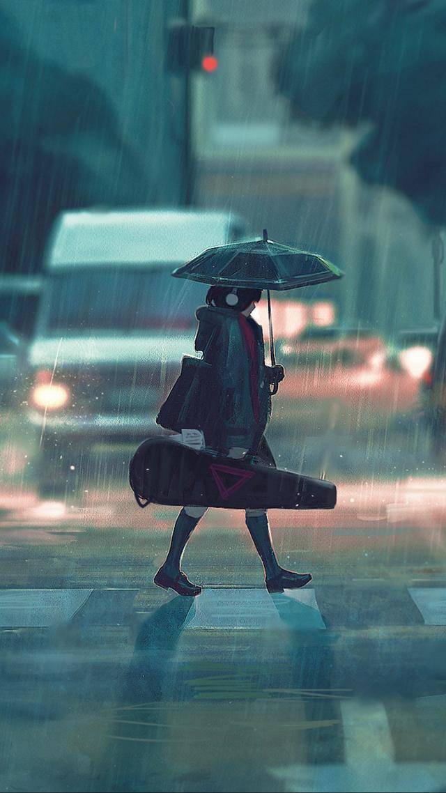 动漫壁纸丨我害怕一个人却在人来人往的城市中孤独成性