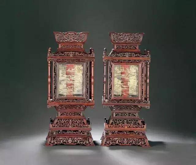 素材 | 中国古代精美灯具_烛灯
