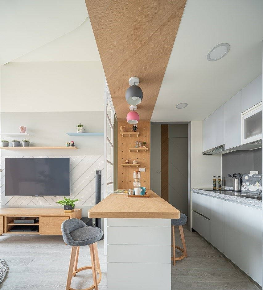 上海loft装修案例丨甜蜜北欧风公寓用岁月静好迎接小家伙