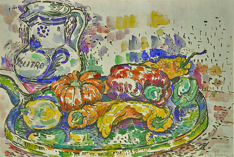 新印象派画家保罗西涅克静物篇