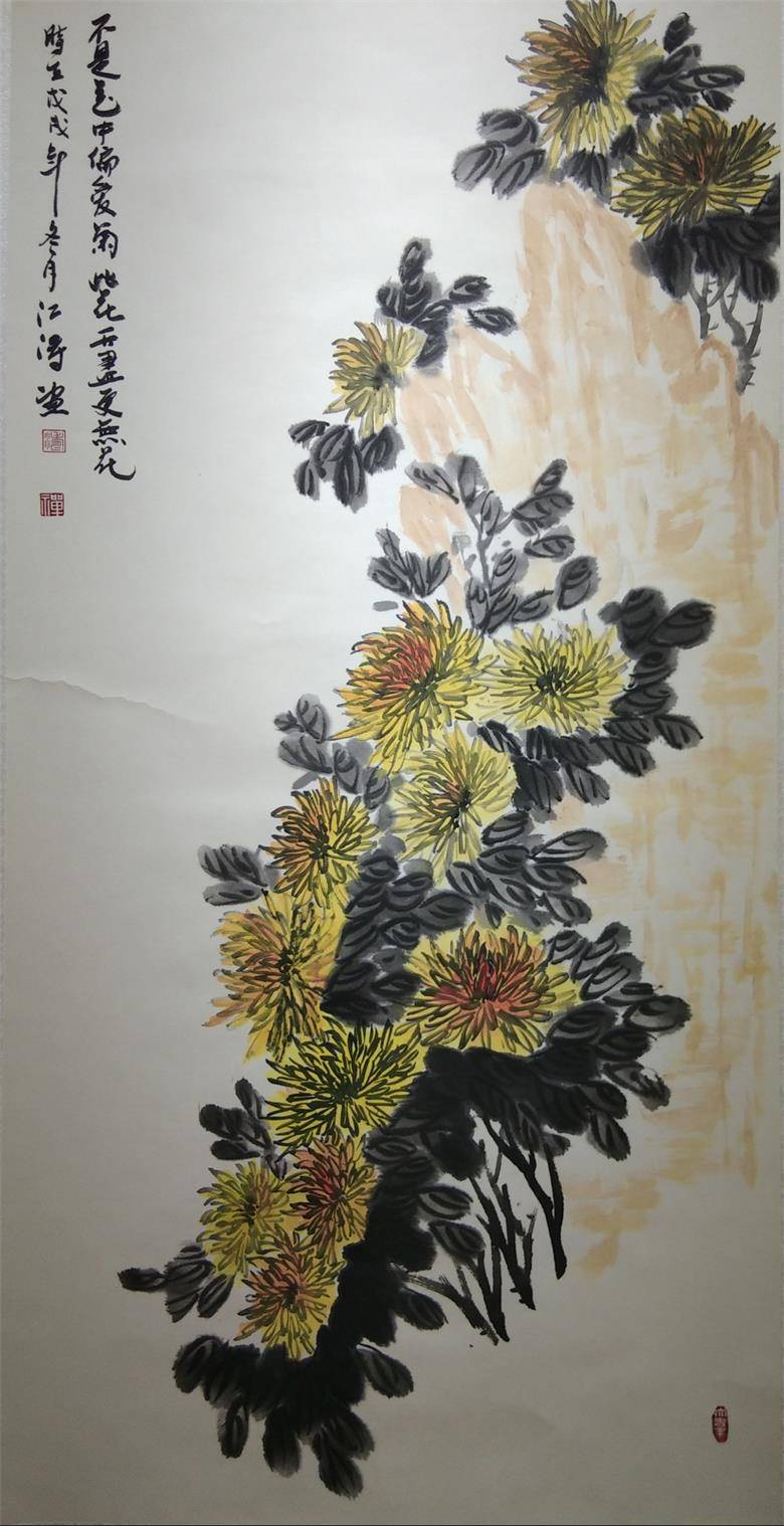 江涛的作品曾获《金马杯》全国书画金奖,全国百名画家邀请赛三等奖.