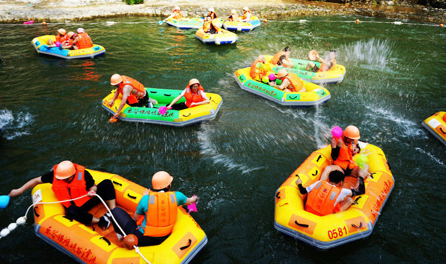 清凉一夏,房山乐谷银滩喊你来漂流