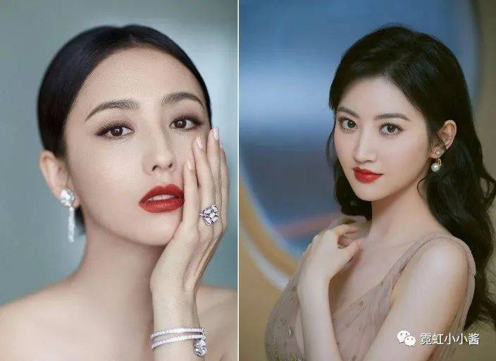 柳叶眉,丹凤眼,樱桃嘴一点点