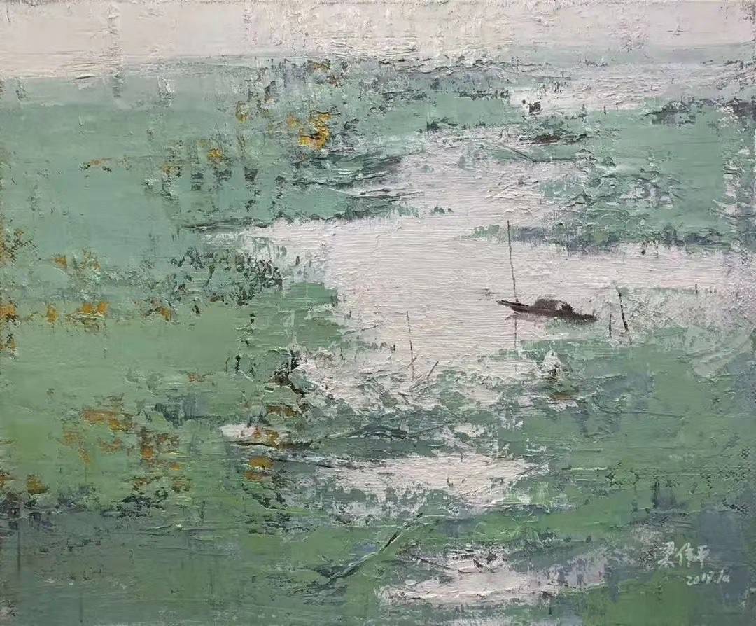 梁伟平颜良欣黄清杰陈英雄纪伟作品交流