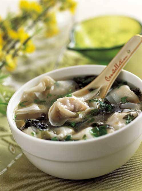 准妈妈的健康美味食谱—虾仁紫菜馄饨汤