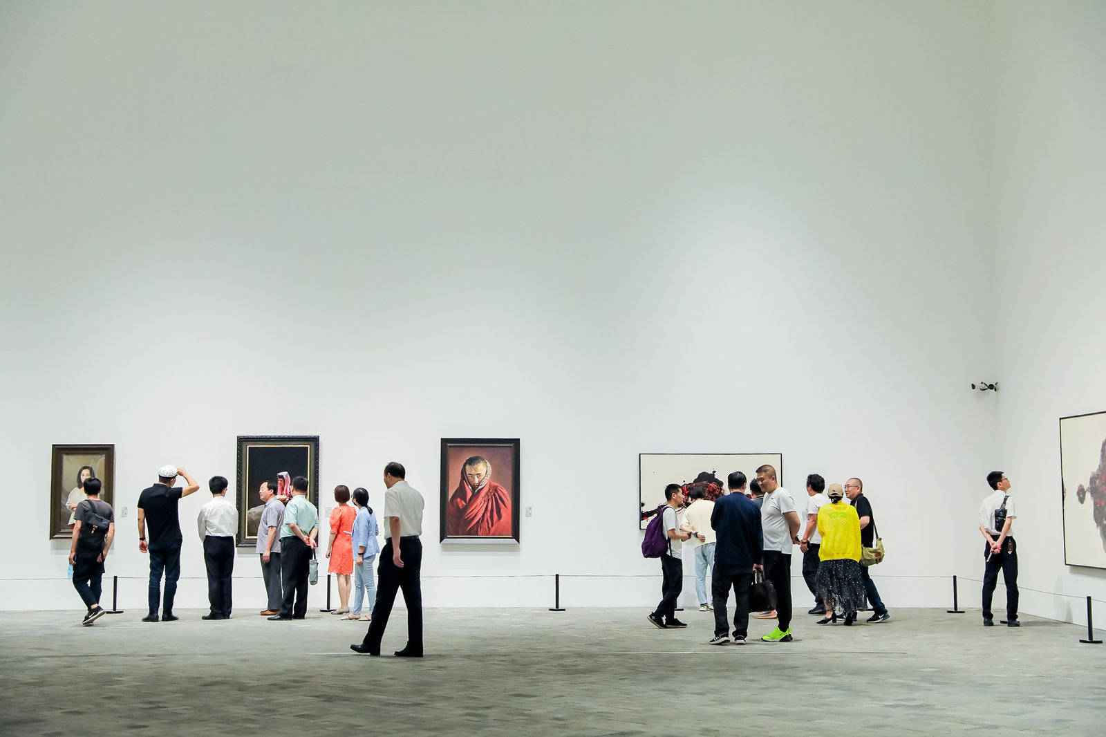 6月6日,中国中青年写实油画邀请展于济宁市美术馆开幕_展览