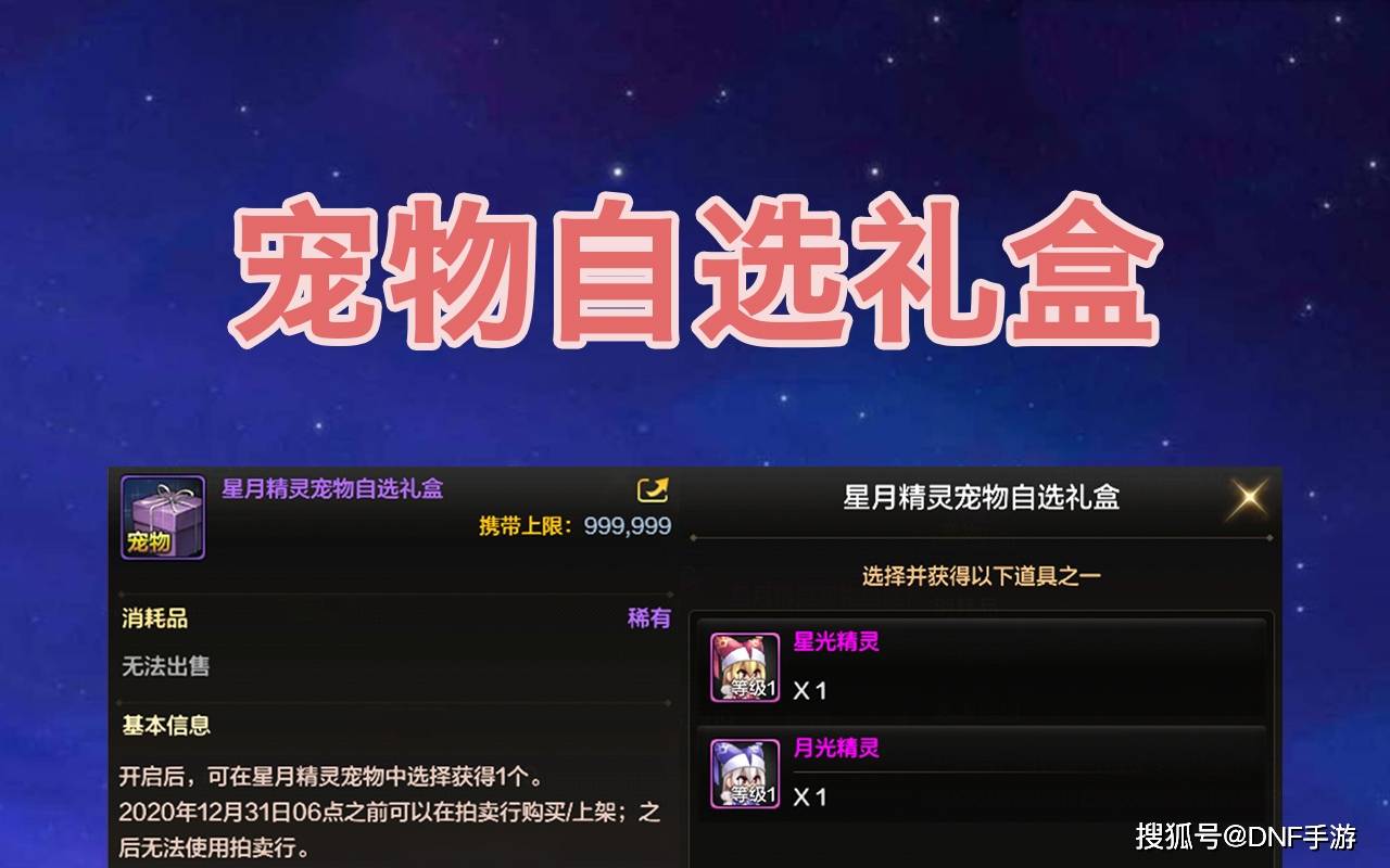 dnf手游宠物月光精灵登场全面提升属性进阶后增加属强