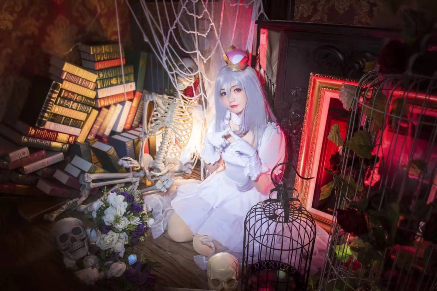 每日图鉴大赏,超级马里奥幽灵姬cos,记忆中的女神!