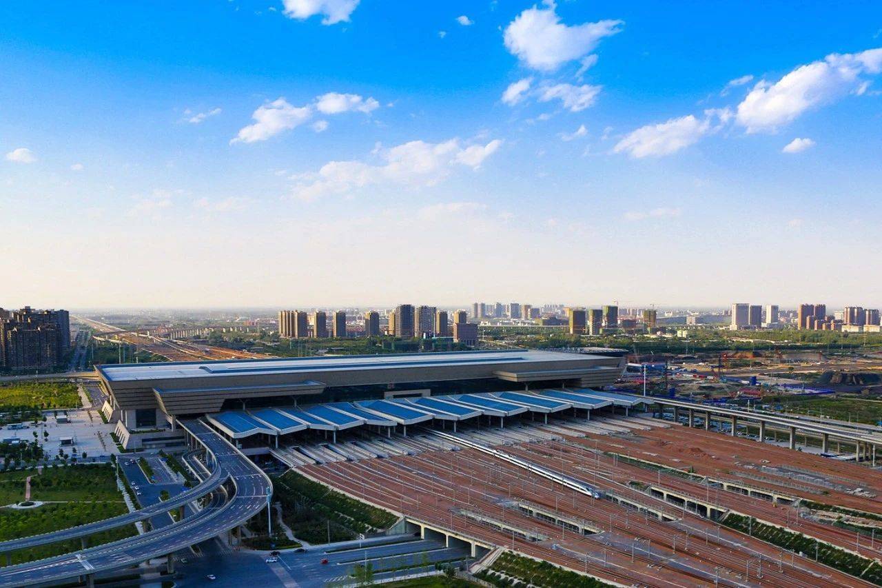 宋晔 摄影推动郑济高铁郑州至濮阳段完成线下工程,力争开工建设小李庄