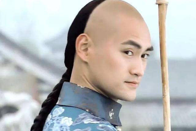 清朝人发型真实照片图片