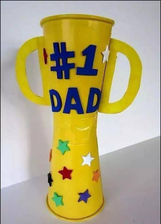 父亲节手工 | 送给父亲的专属diy小礼物,快带孩子做起来吧_爸爸