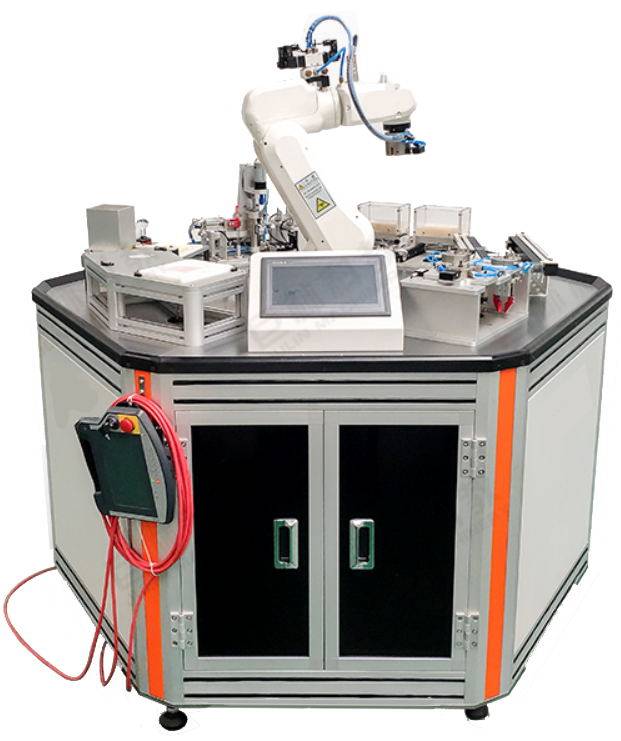 lgjsj40智能机器人六面式组合装配实训装置