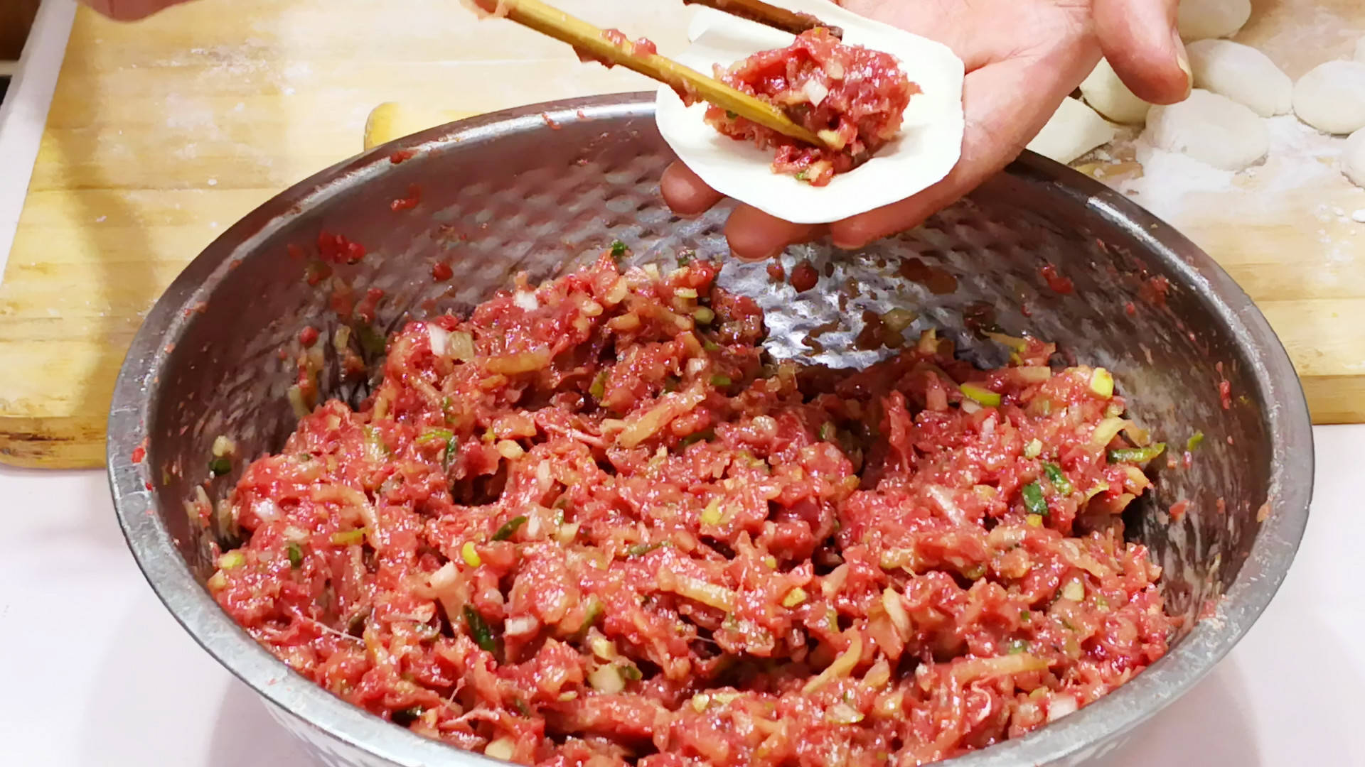 调肉饺子馅去腥千万别加料酒加点它既去腥还增香太好吃了