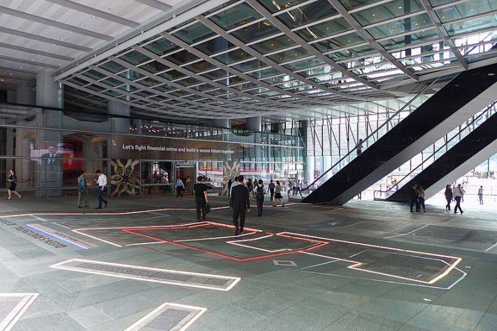 香港的汇丰银行,现代风水建筑最经典的案例