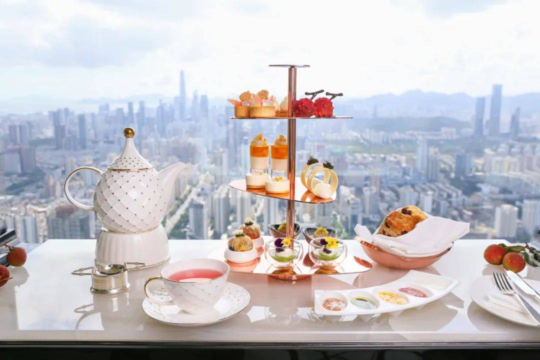 深圳瑞吉酒店夏日荔枝主题云端下午茶上线,只要258元/位!