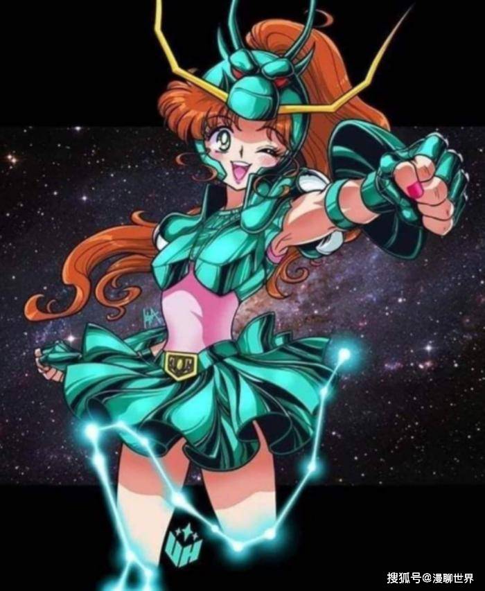 美少女战士穿上圣衣,火野丽毫无违和感,月野兔依旧可爱